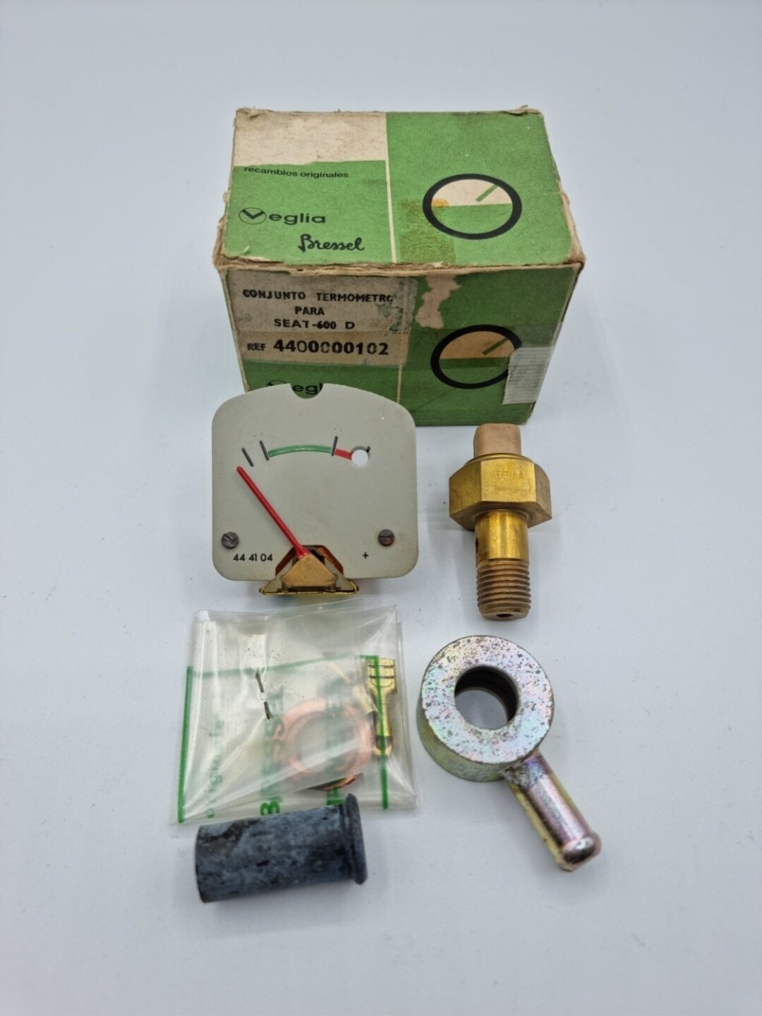 Conjunto reloj temperatura SEAT 600 (veglia)
