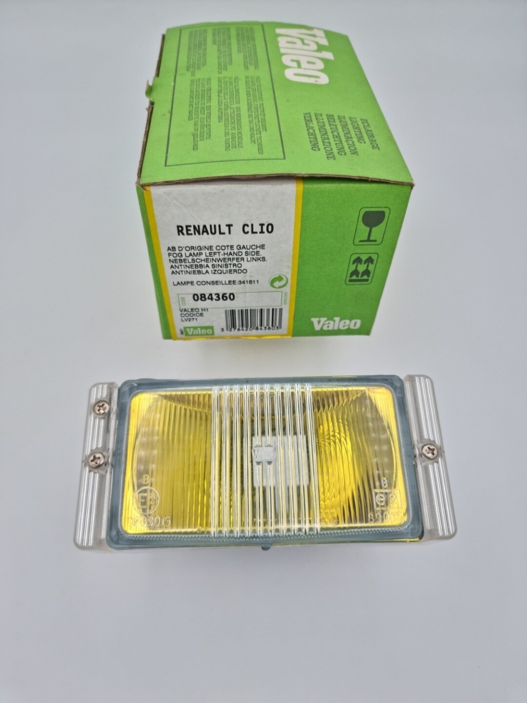 Piloto antiniebla izquierdo RENAULT CLIO (valeo)