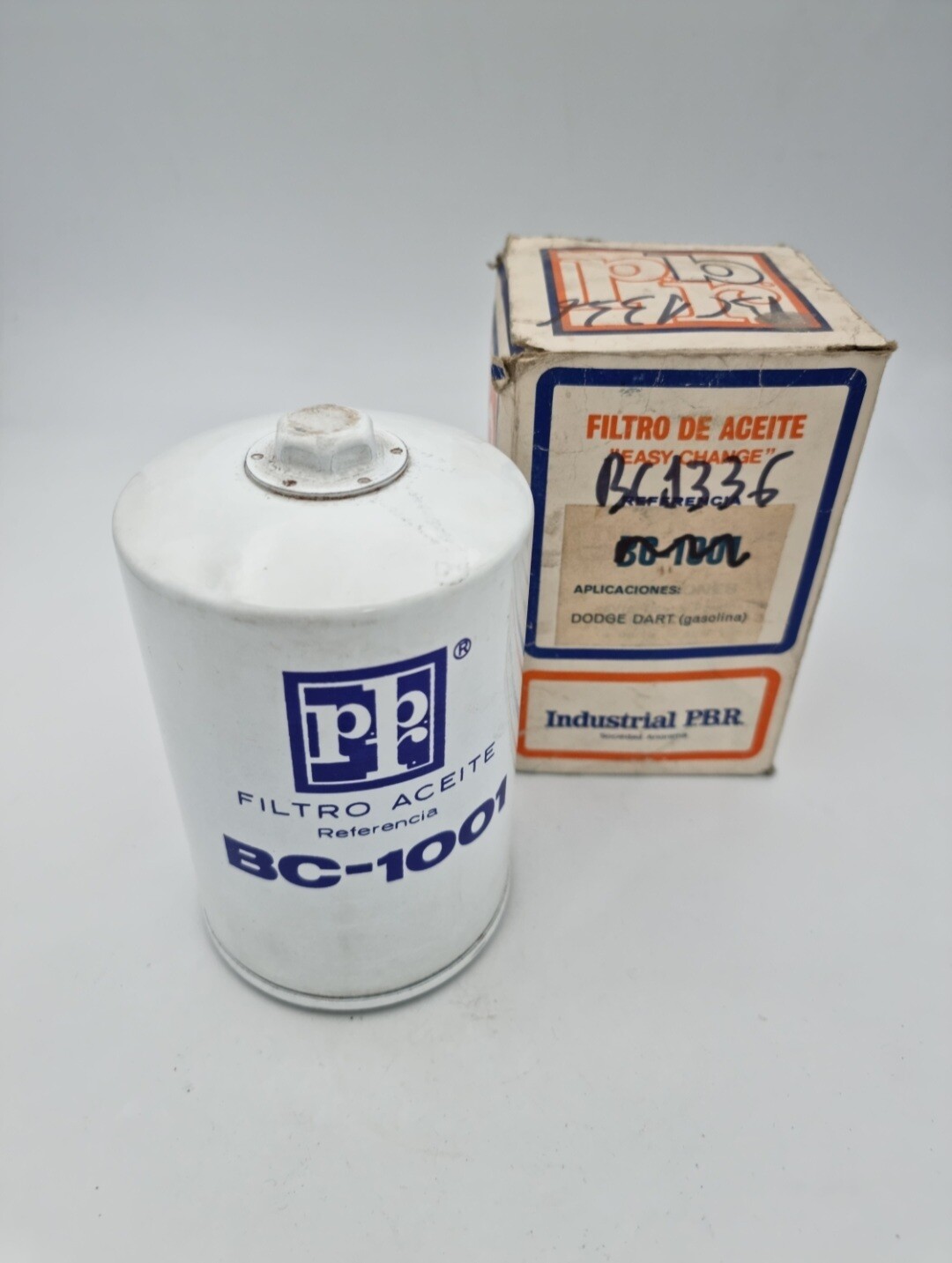 Filtro aceite DODGE DART (pbr)