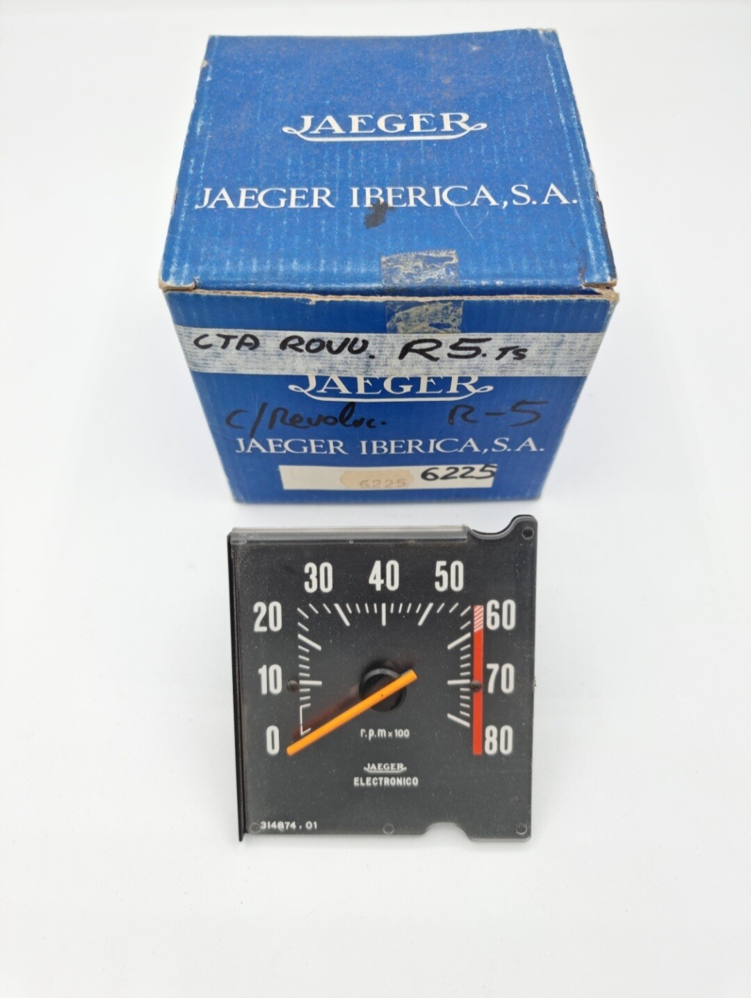 Marcador cuentarrevoluciones RENAULT 5 TS (jaeger)
