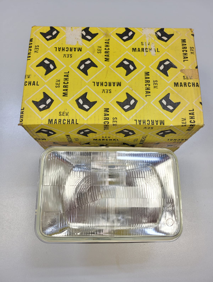 Optica faro cuadrado H4 SIMCA 1000 (sev marchal)