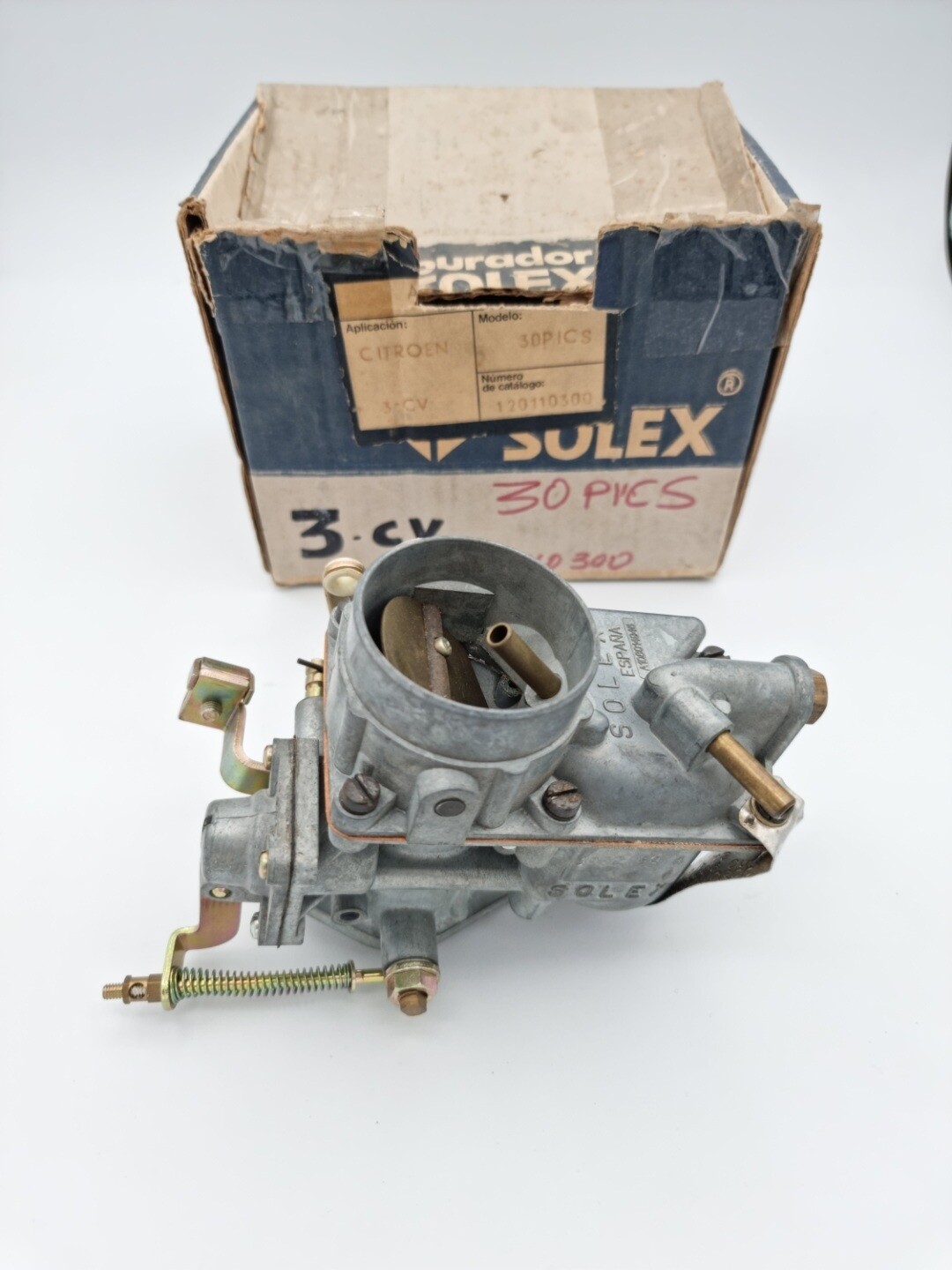 Carburador CITROEN 3CV FURGONETA (solex 30 PICS)