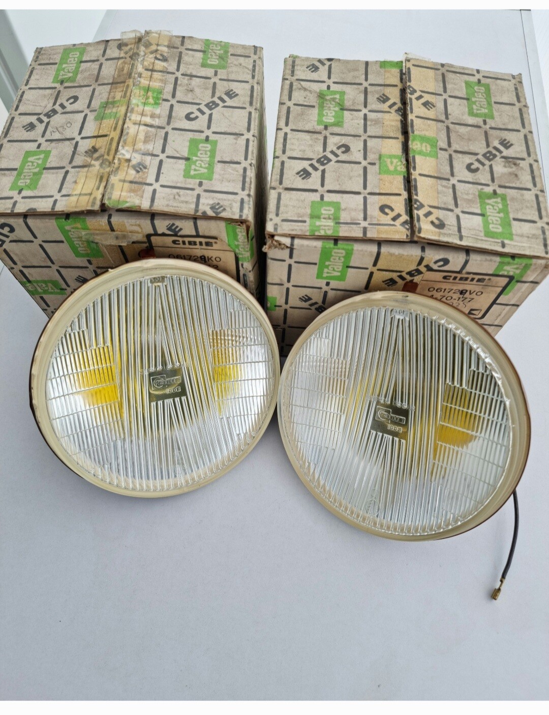 Pareja faros antiniebla amarillo CIBIE SUPER OSCAR