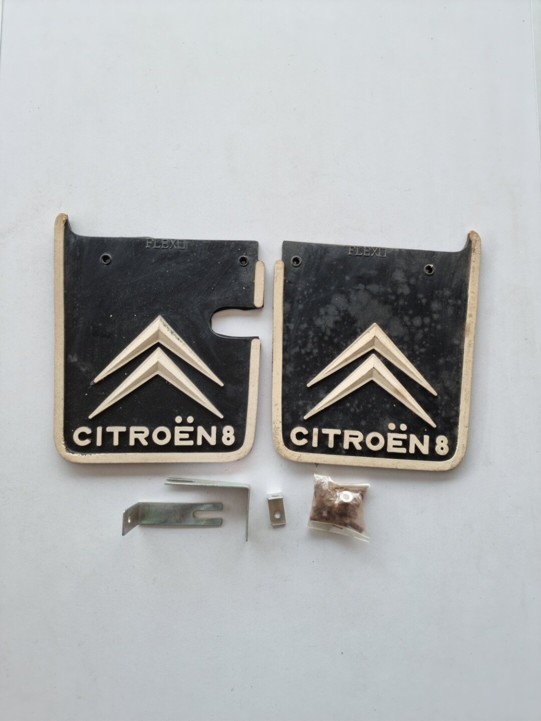 Juego faldillas salvabarros goma CITROEN C8