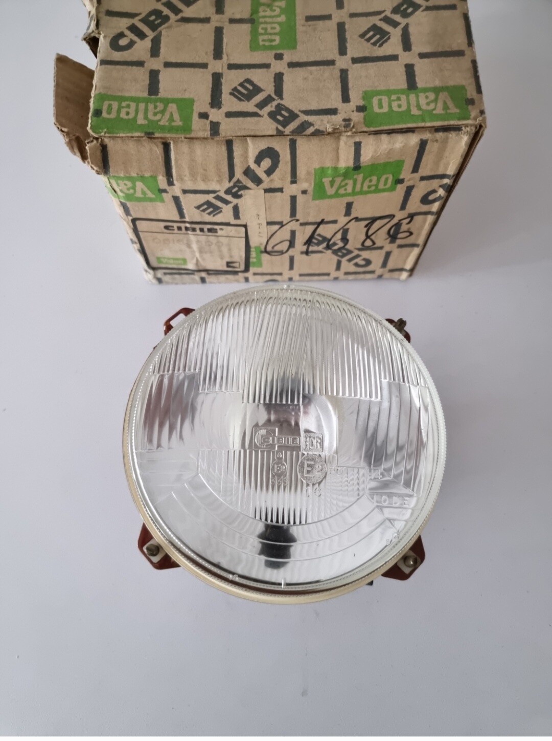 Optica faro con luz posicion CITROEN DYANE 79-> (cibie H4)