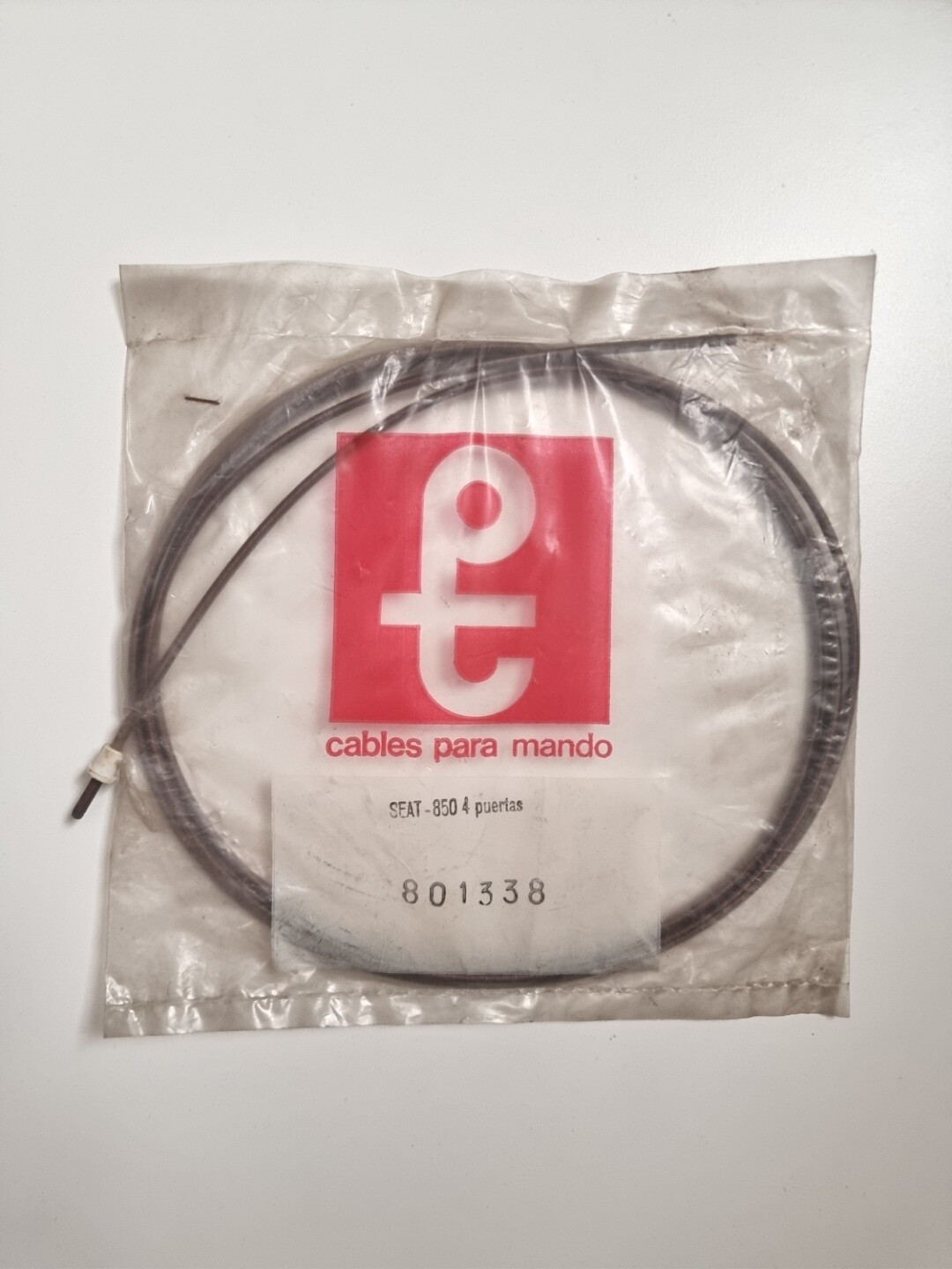 Cable cuentakilometros SEAT 850 4puertas