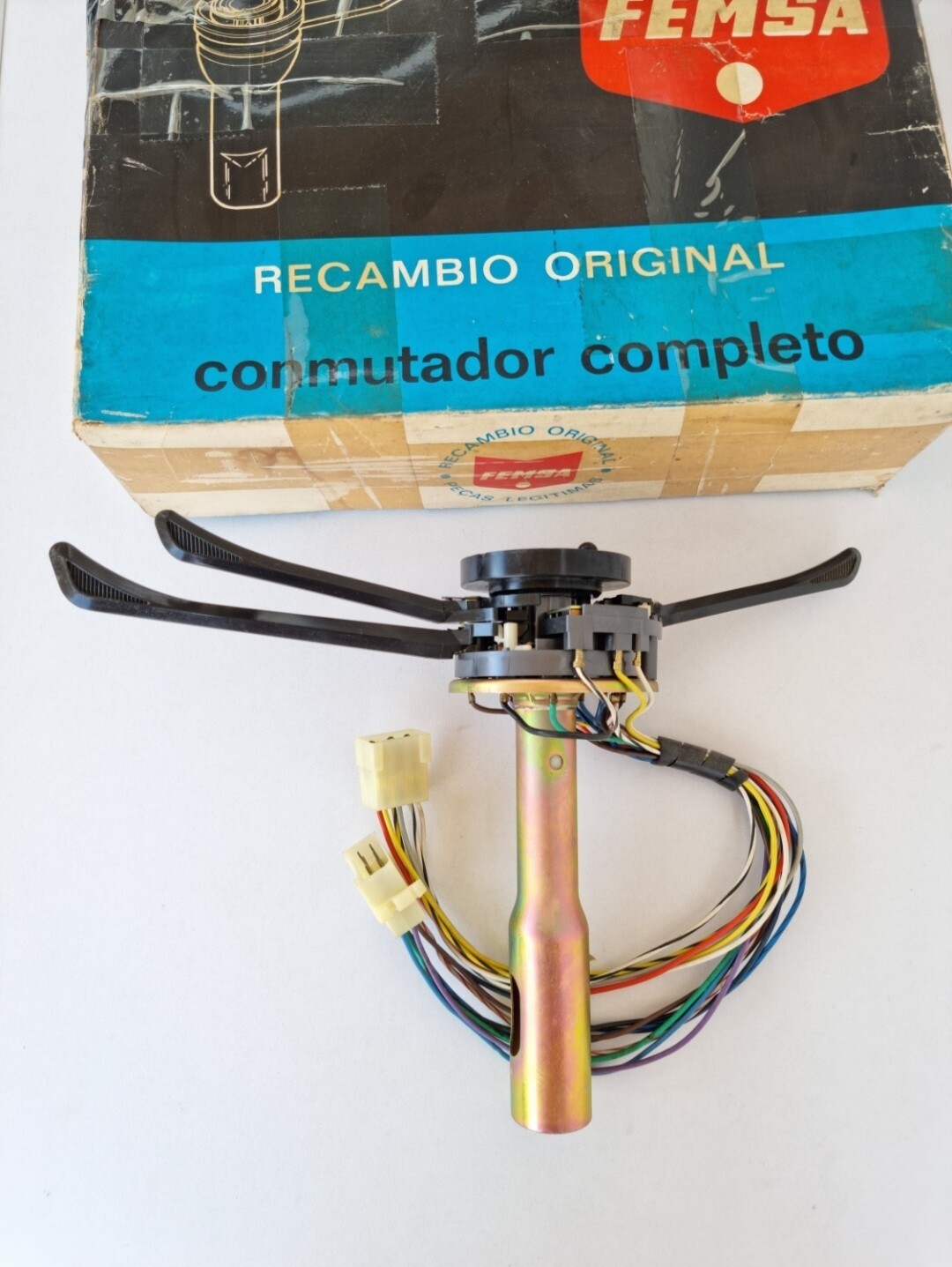 Conmutador mando luces SEAT 124 D-LS-DLS.SEAT 1430 (femsa CLH3-1)