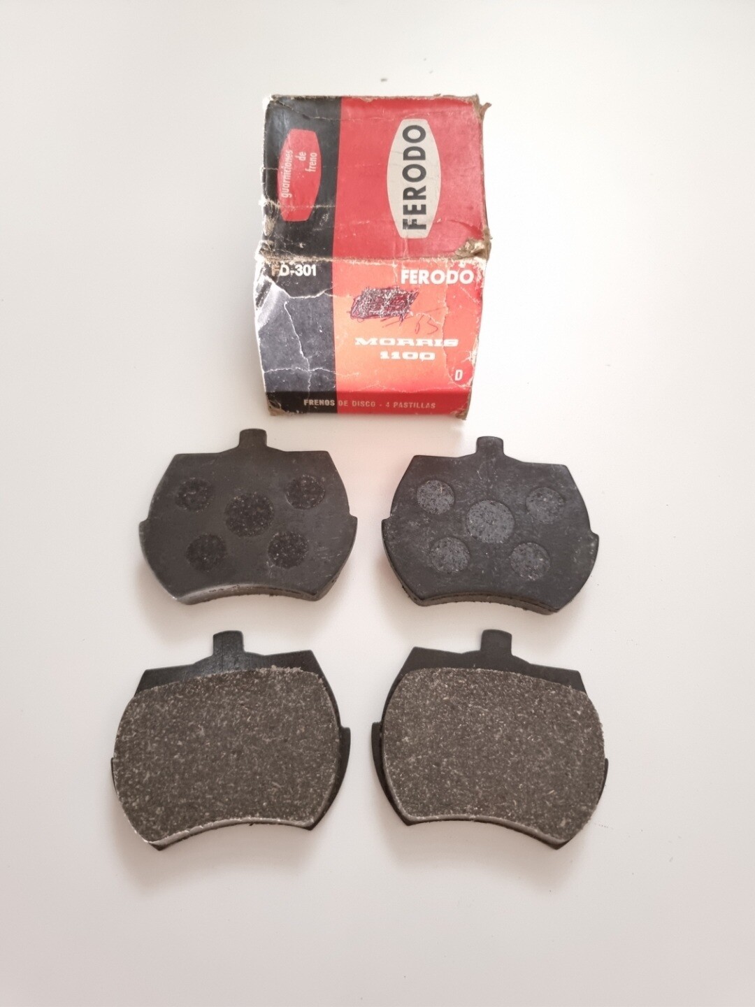 Juego pastillas freno MORRIS 1100 (ferodo)