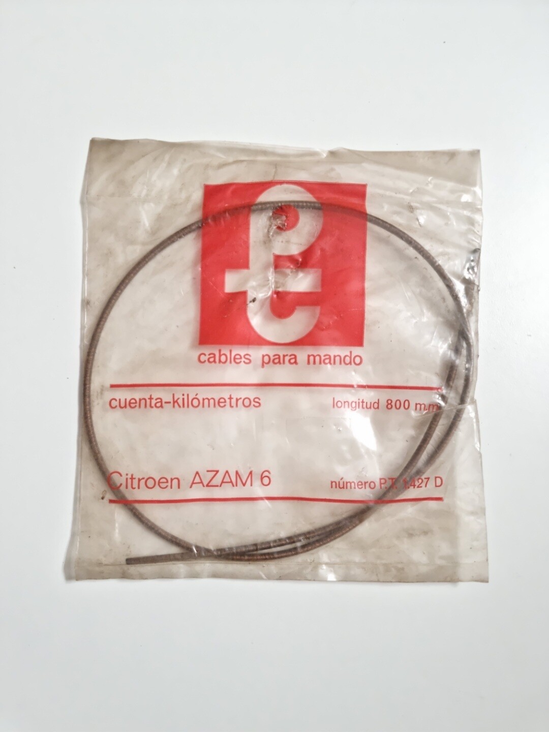 Cable cuentakilometros CITROEN AZAM 6 (800mm)