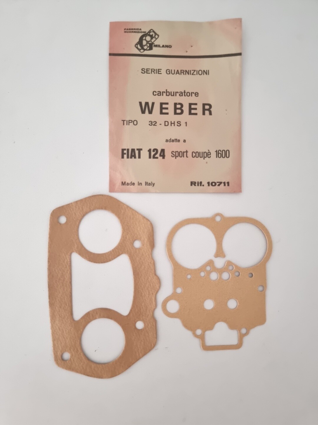 Juntas carburador SEAT-FIAT 124 SPORT 1600 (weber)