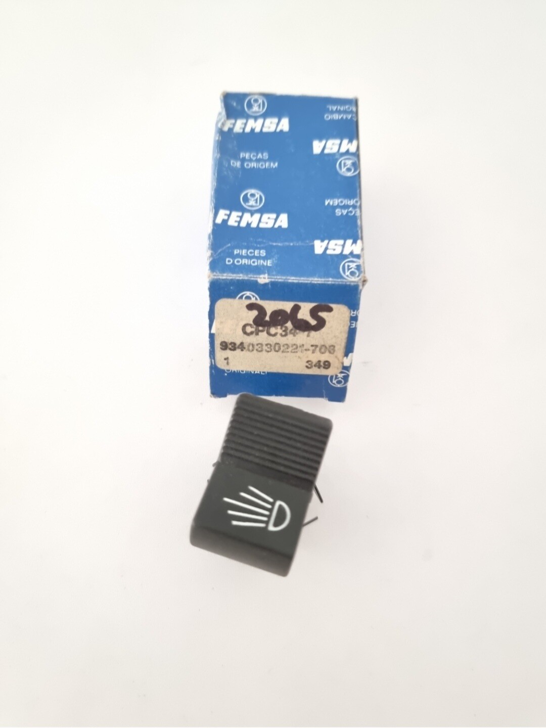 Interruptor luces SEAT 124 SPORT.SEAT 131 L.FIAT 124.125.127.128.131 (femsa)