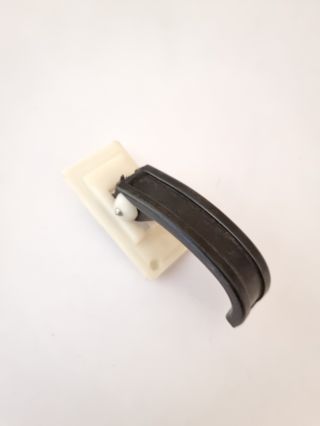 Maneta interior puerta SEAT 127 (negro 1 agujero)