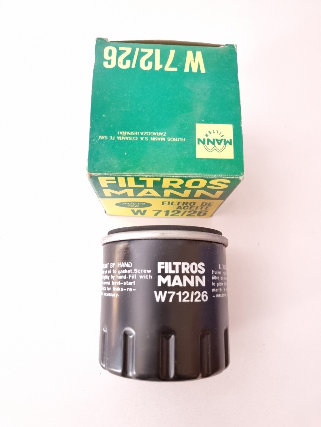 Filtro aceite LAND ROVER SANTANA.SUZUKI SJ 410 (filtros mann)