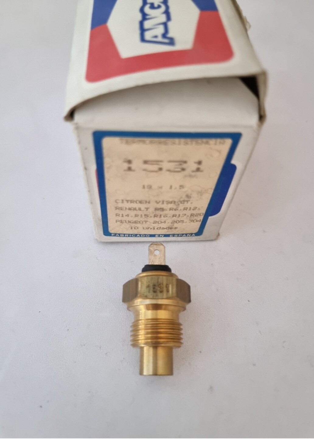 Termorresistencia RENAULT.PEUGEOT.CITROEN.TALBOT.FIAT (angli)