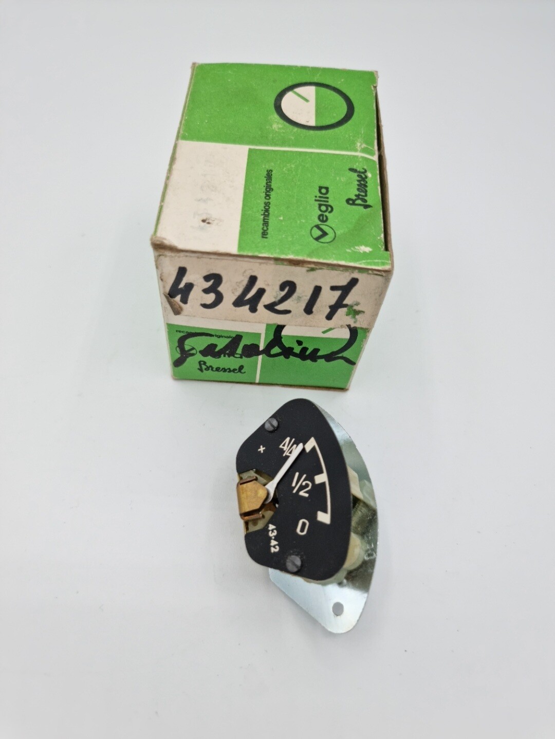 Reloj indicador gasolina 12v (veglia 434217)
