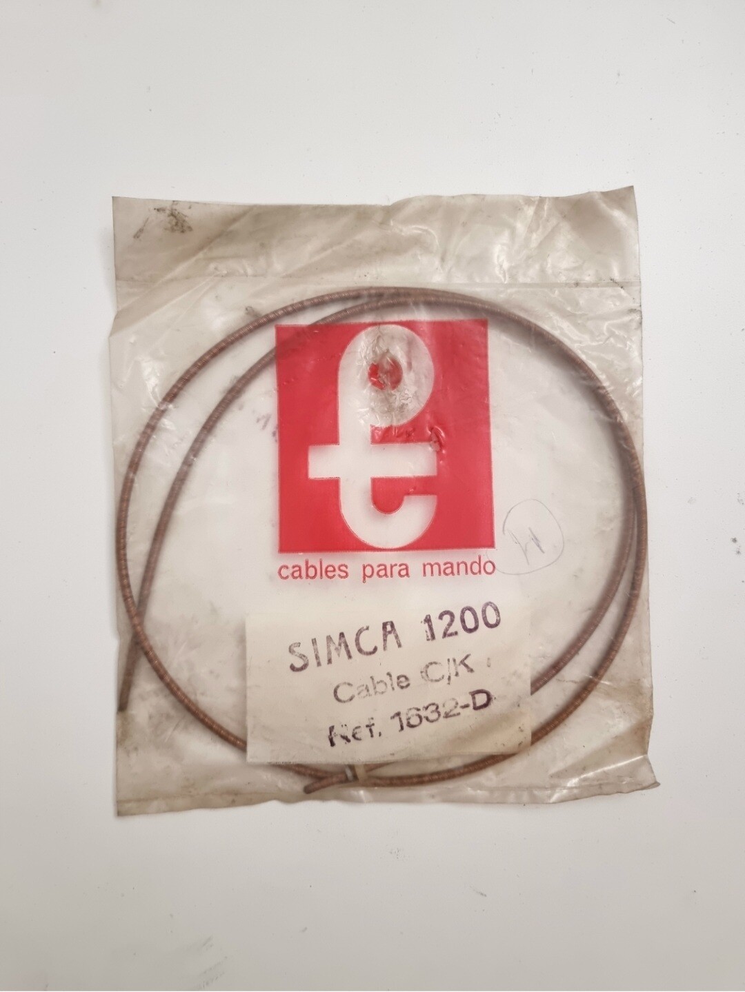 Cable cuentakilometros SIMCA 1200 (1050mm)