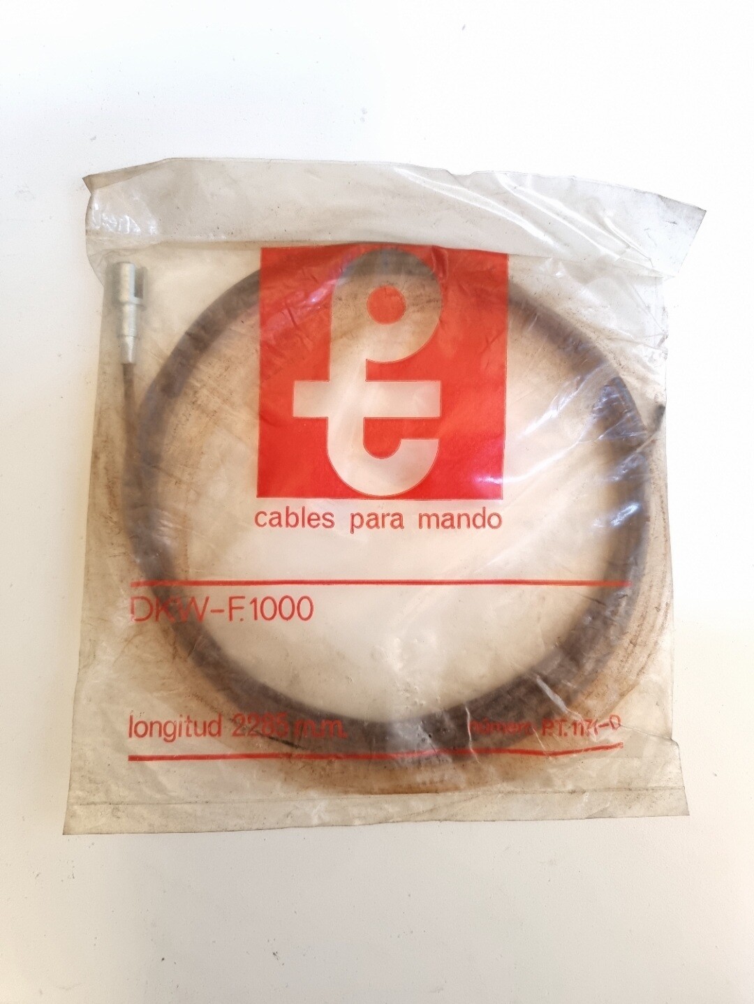 Cable cuentakilometros DKW F-1000 (2285mm)