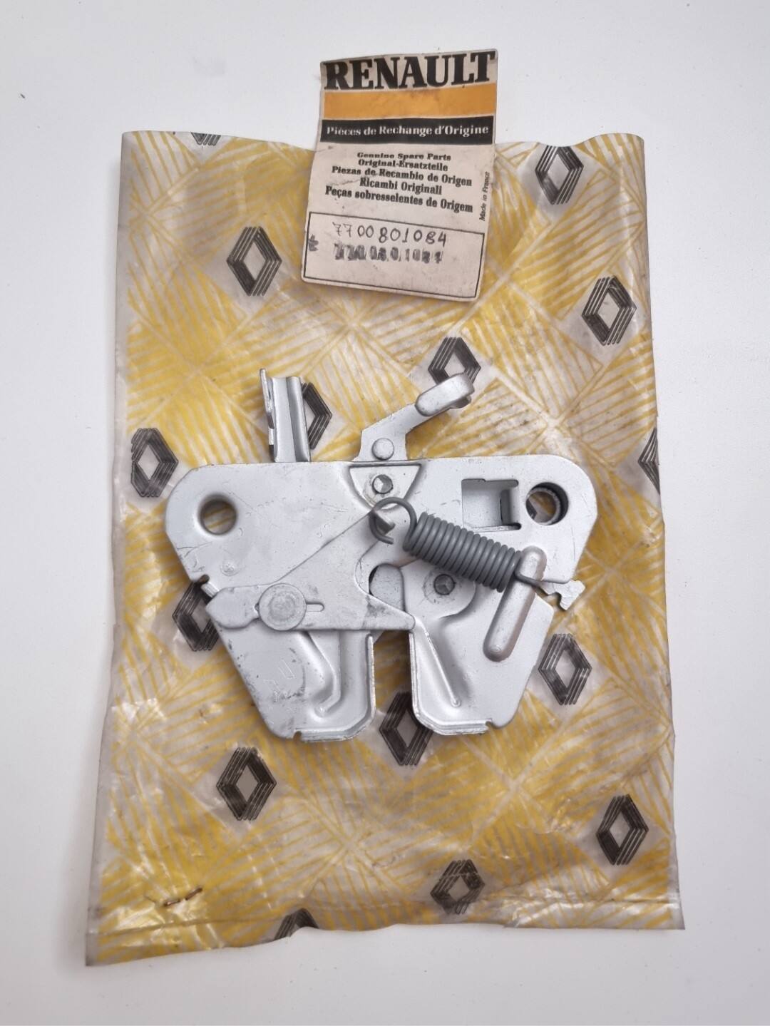 Cerradura capot RENAULT CLIO (recambio original) Cerradura capot RENAULT CLIO (recambio original)