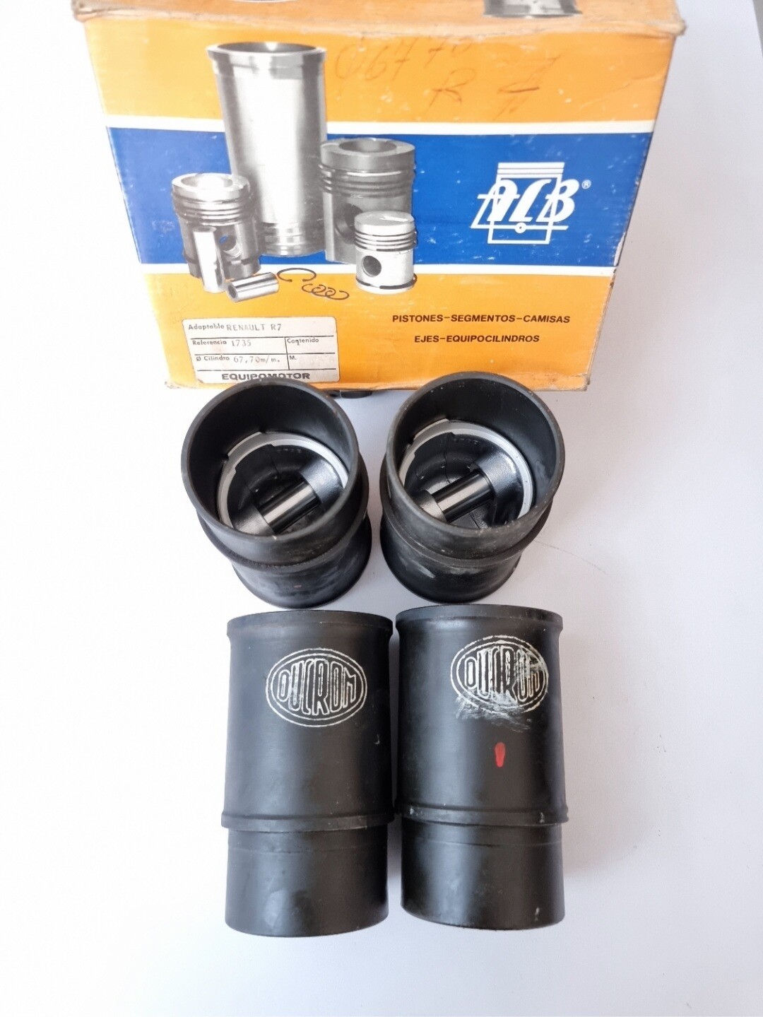 Equipo motor RENAULT 7 (67,70mm)