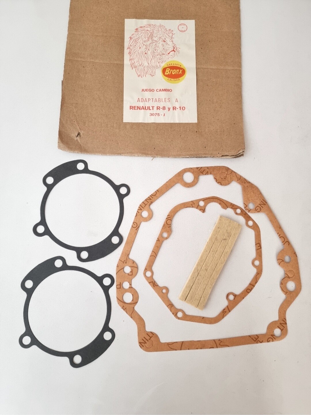 Juntas caja cambios RENAULT 8 (bronx)