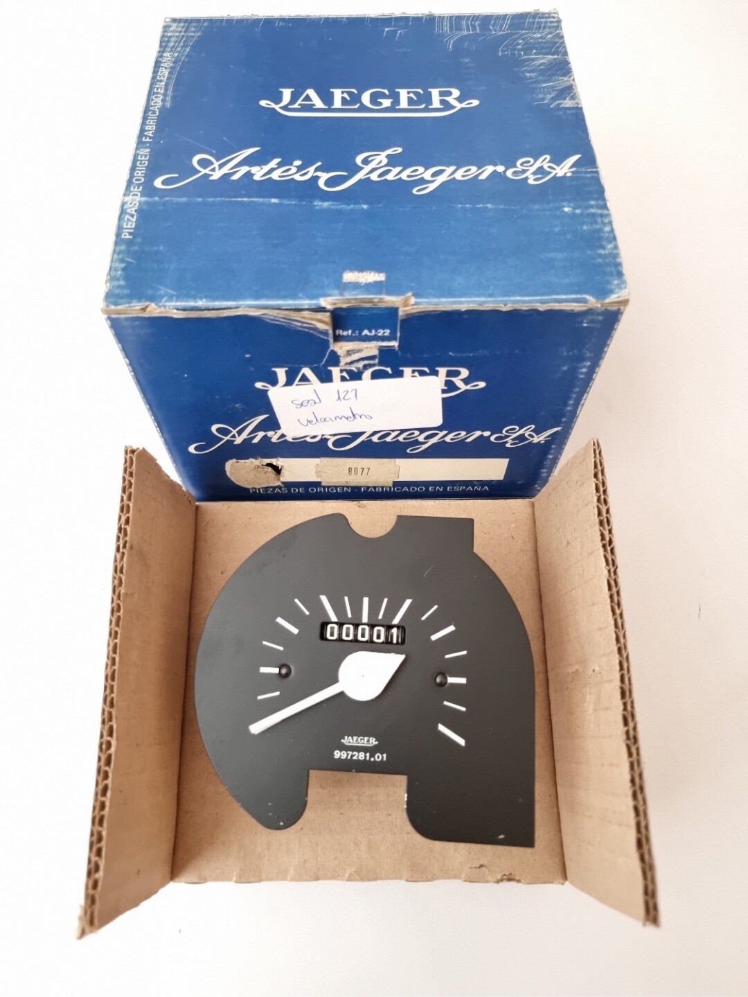 Marcador velocimetro cuentakilometros SEAT 127 RESTYLING (jaeger)