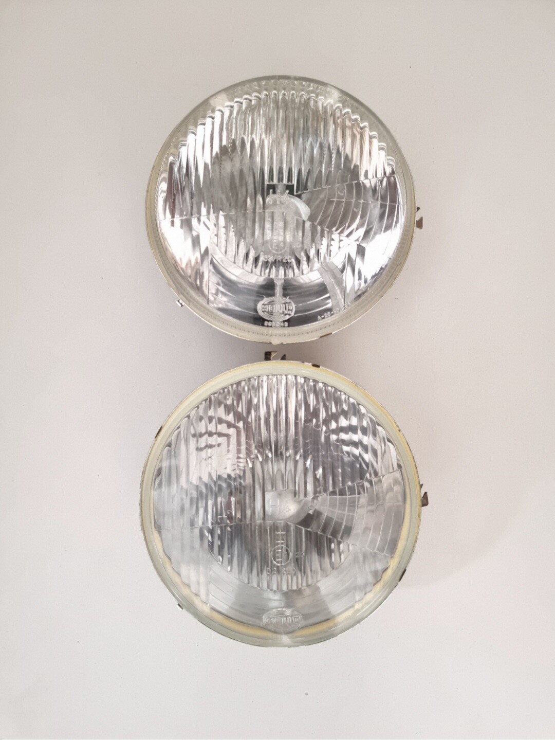Pareja opticas faros delanteros SIMCA 1000.SIMCA 1200 (hella H4)