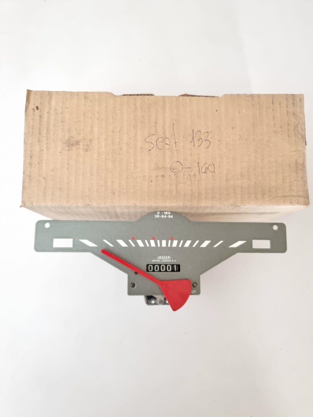 Marcador velocimetro cuentakilometros SEAT 133 (jaeger)