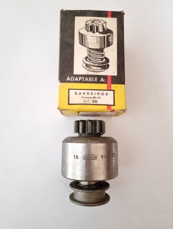 Piñon motor arranque BARREIROS ceesa M-13 (deco)