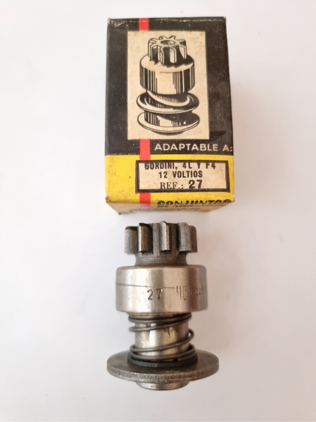 Piñon motor arranque RENAULT 4.GORDINI.ONDINE.ALPINE (deco)
