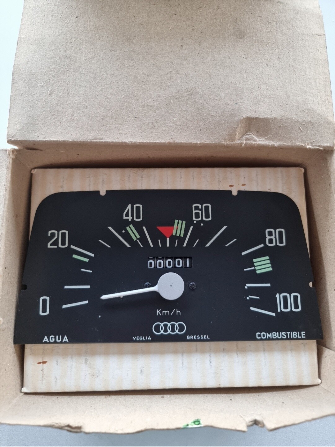 Reloj marcador cuentakilometros DKW AUTO UNION (veglia)