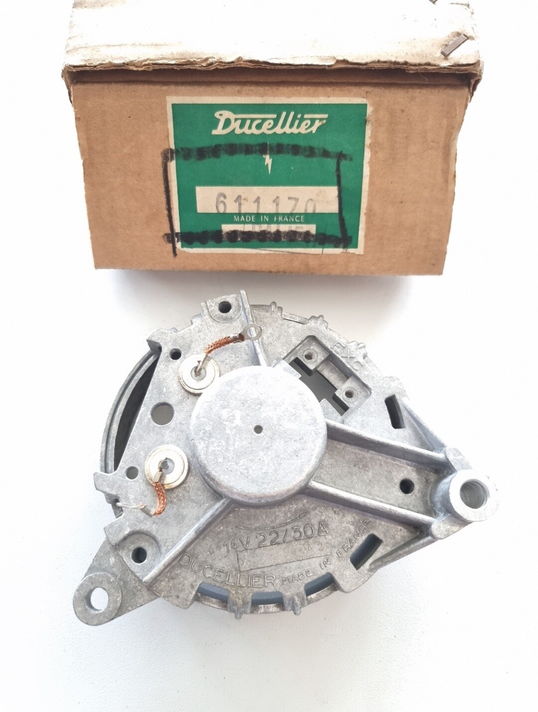 Tapa porta-diodos alternador CITROEN 2CV.DYANE 4 (ducellier)