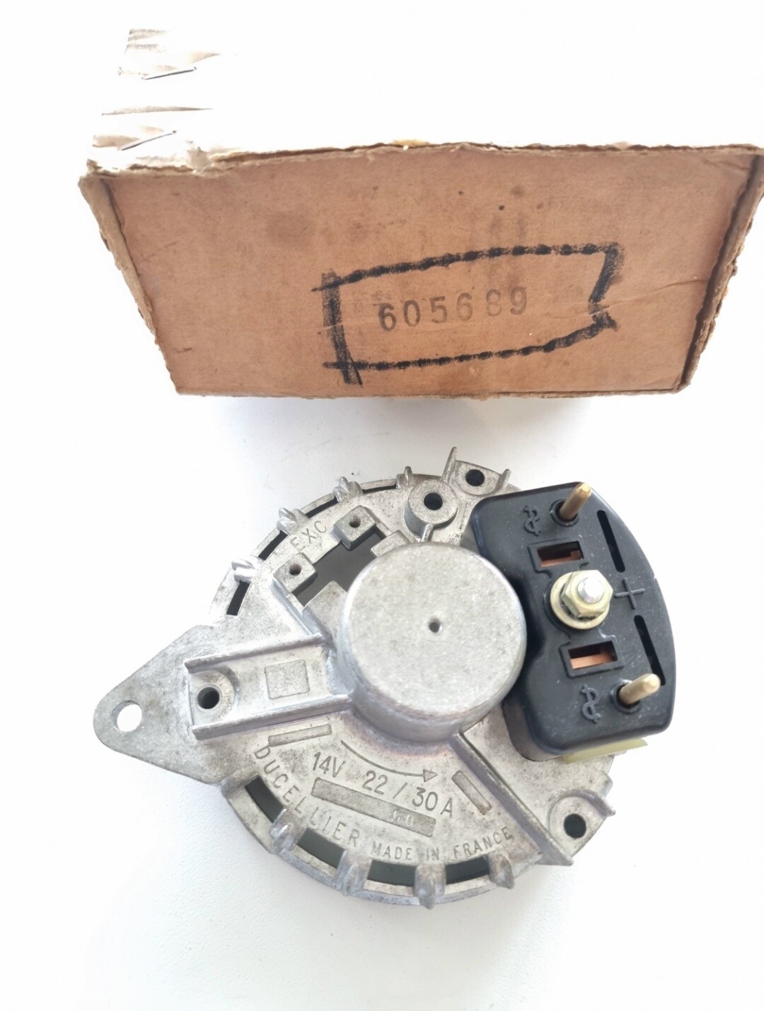 Tapa porta-diodos alternador CITROEN DYANE.MEHARI.C-8 (ducellier)