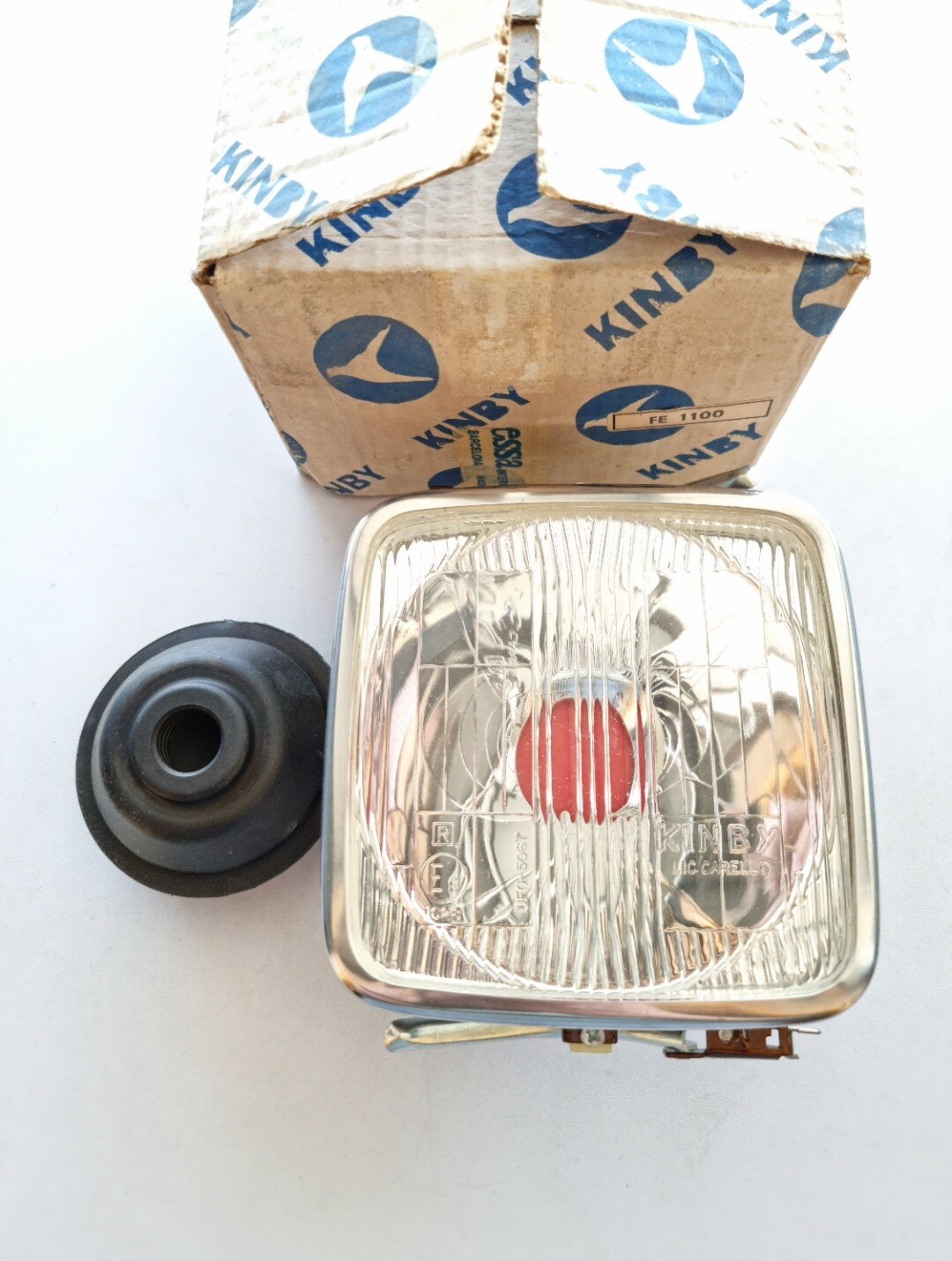 Optica faro delantero luz carretera SEAT 1430.PEGASO 7080 (kinby)
