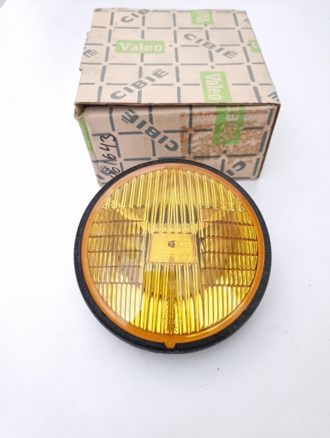 Optica faro antiniebla amarillo TALBOT 180 (cibie iode 40) cerquillo negro