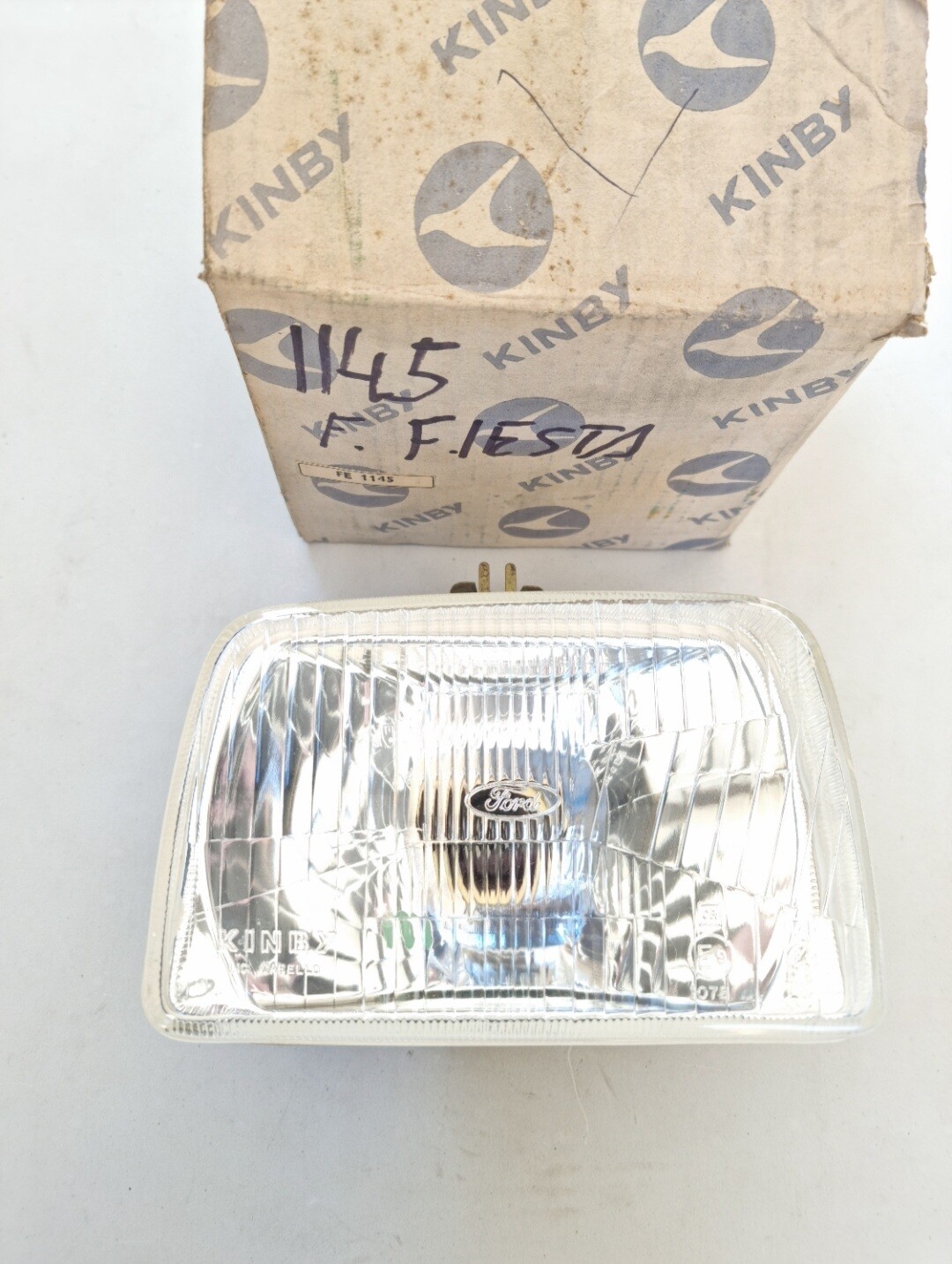 Optica faro delantero derecho FORD FIESTA MK1 (kinby)
