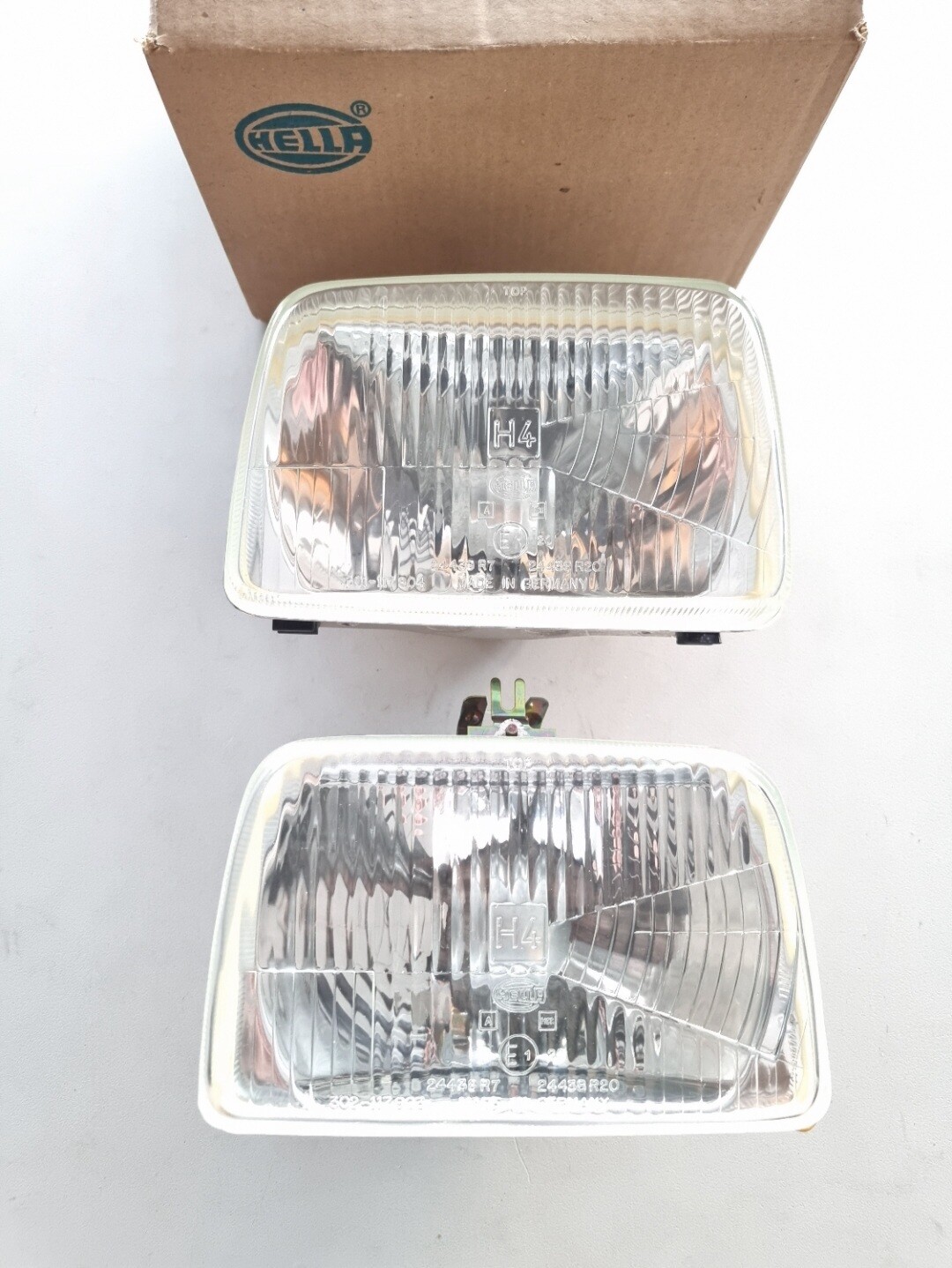 Pareja opticas faros FORD FIESTA MK1 (hella H4)
