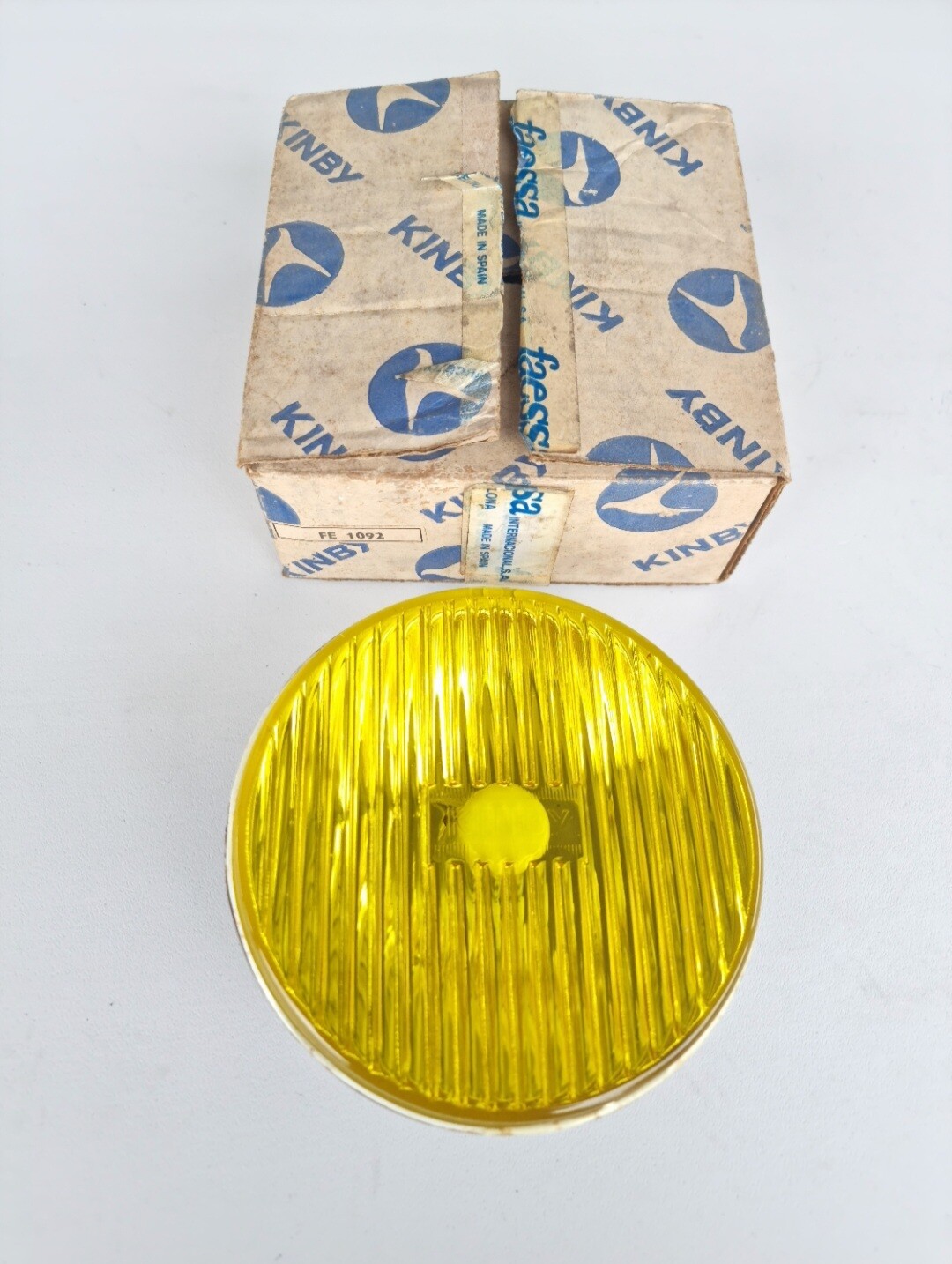 Optica faro antiniebla amarillo kinby