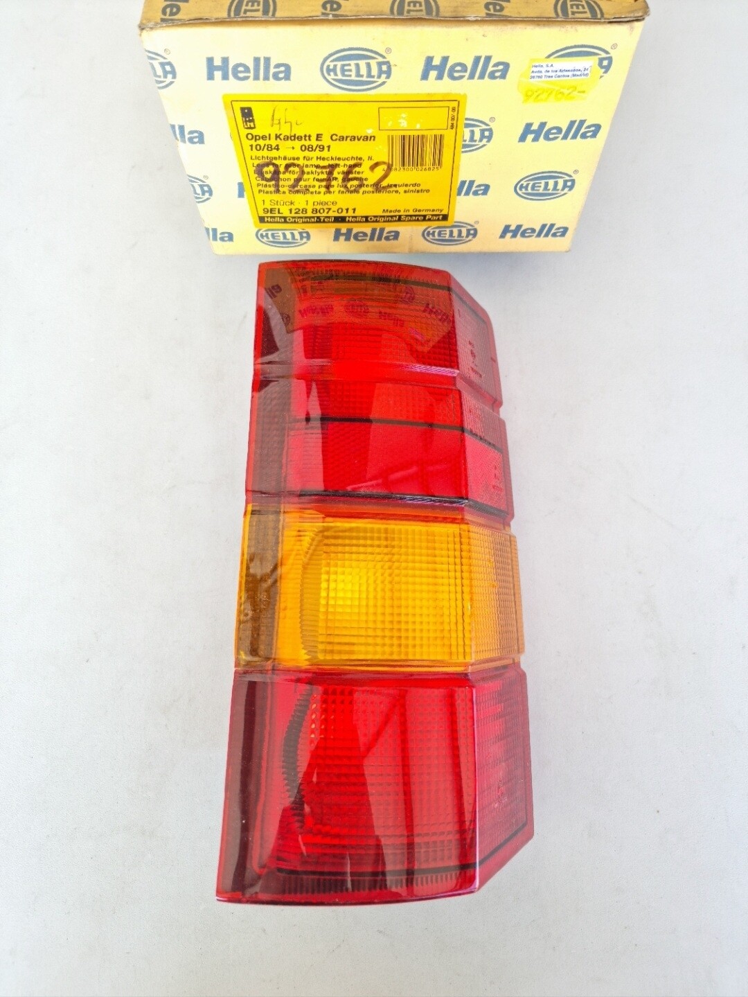 Piloto trasero izquierdo OPEL KADETT E CARAVAN (84-91) hella