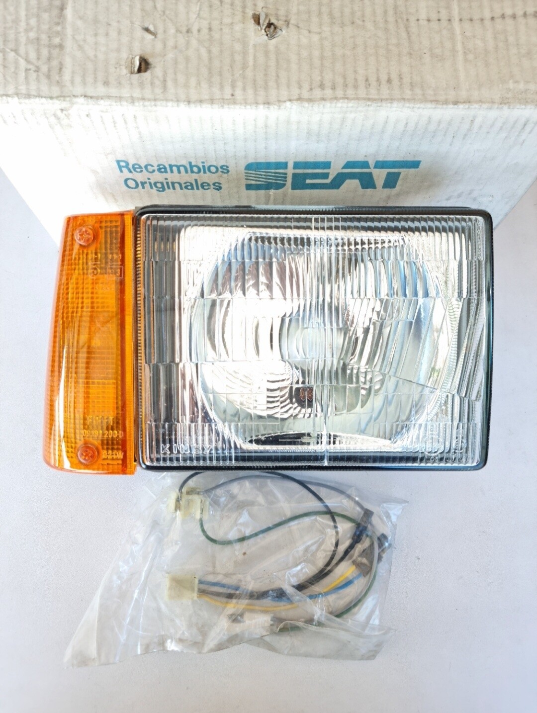 Optica faro delantero derecho SEAT PANDA.TRANS (kinby)