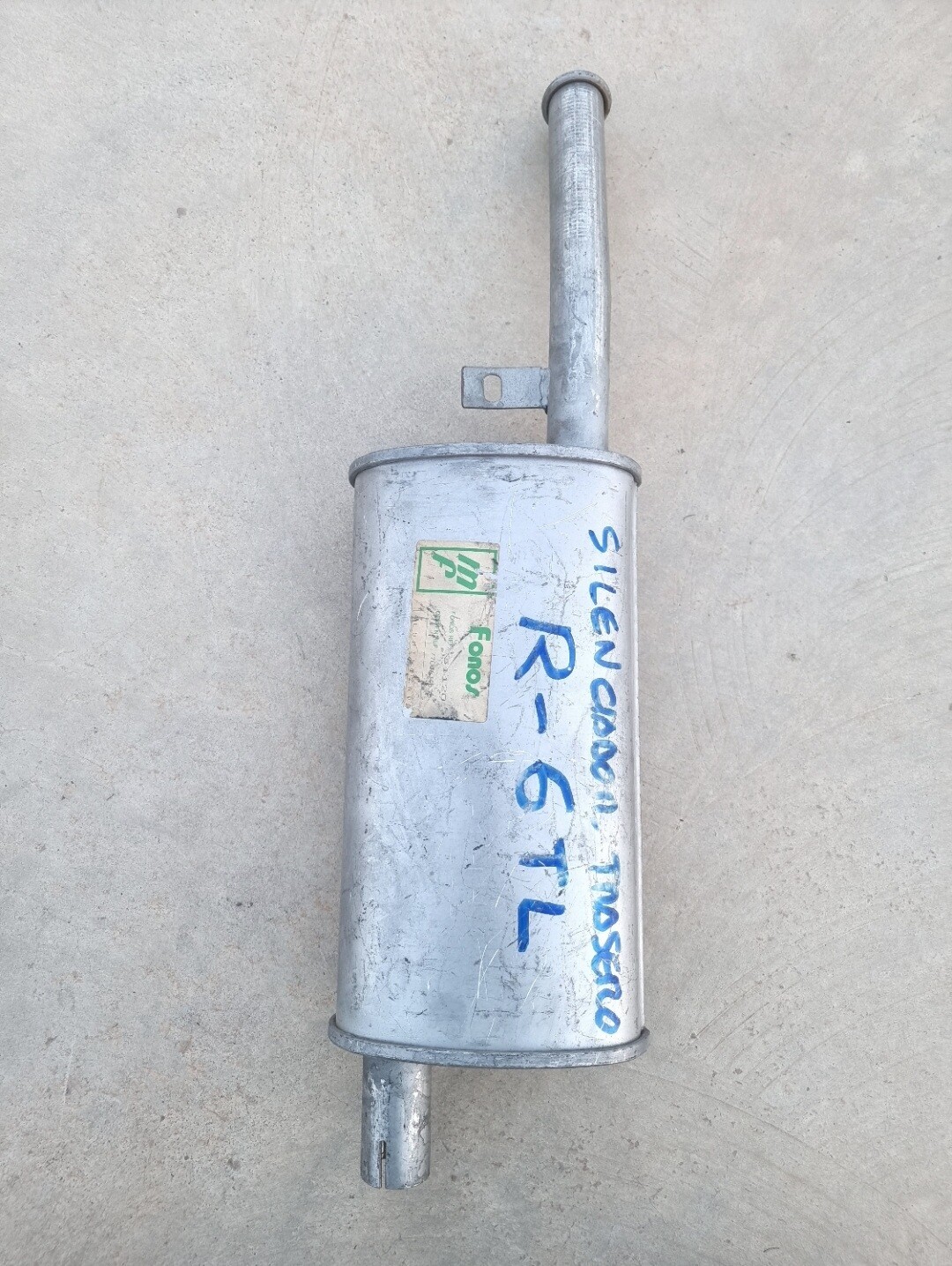 Silencioso escape RENAULT 6 TL (fonos)