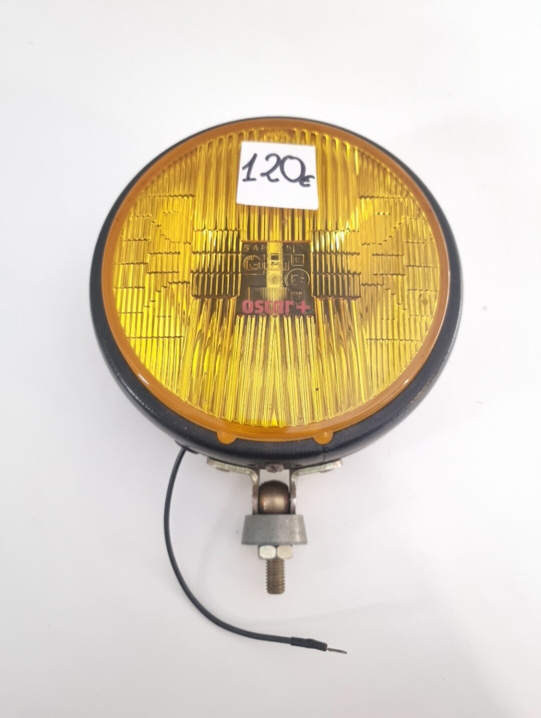 Optica faro antiniebla amarillo CIBIE OSCAR +