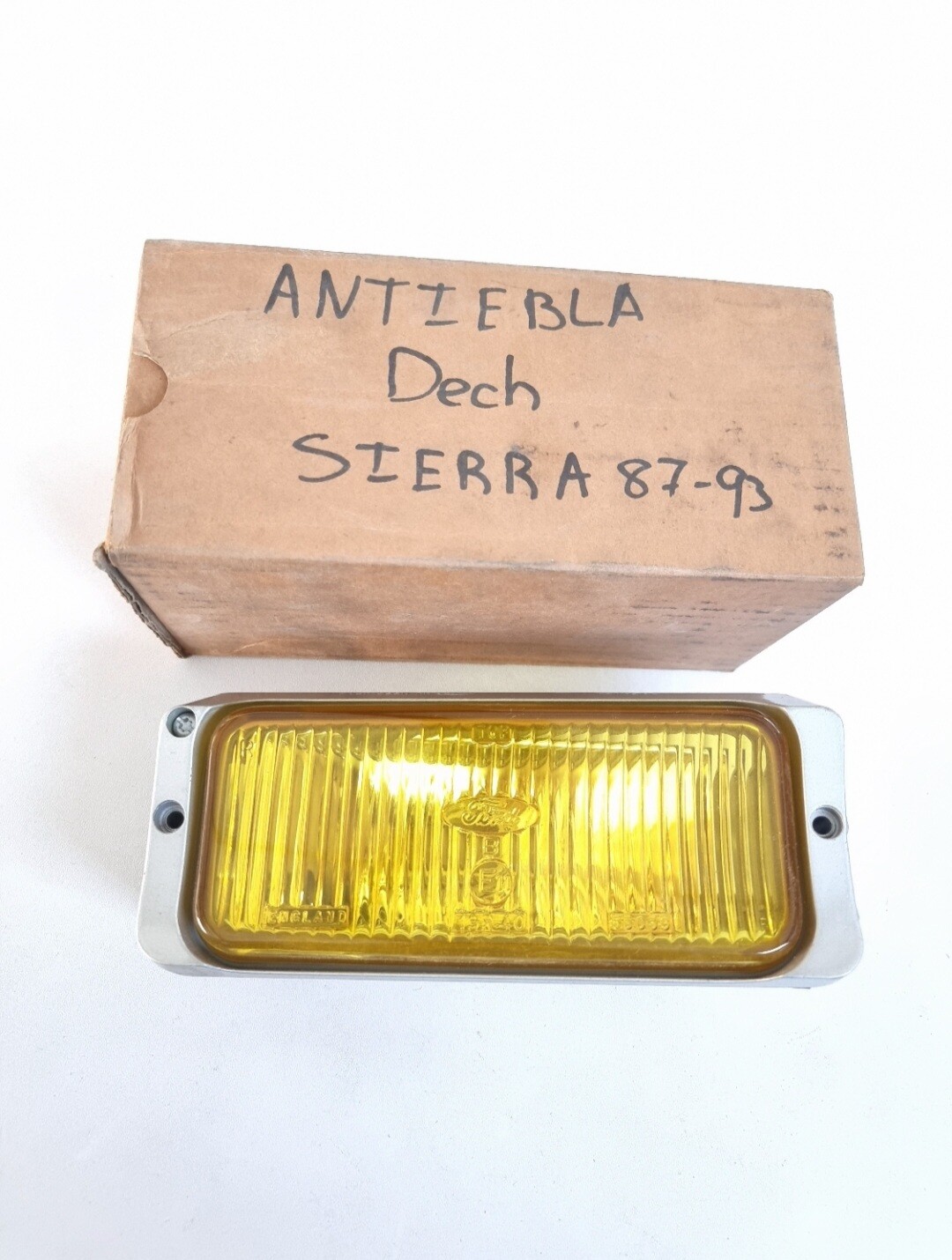 Optica Faro antiniebla amarillo FORD SIERRA (87-93)