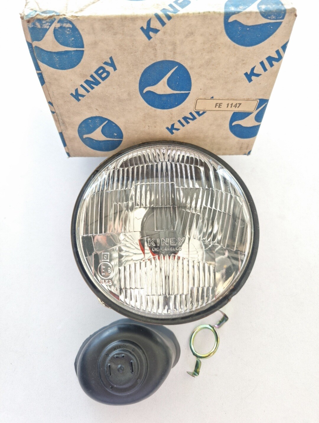 Optica faro SEAT 128.SEAT 131 E 1600 luz cruce (kinby)