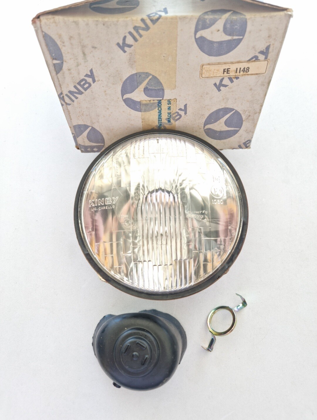 Optica faro SEAT 128.SEAT 131 E 1600 luz carretera (kinby)