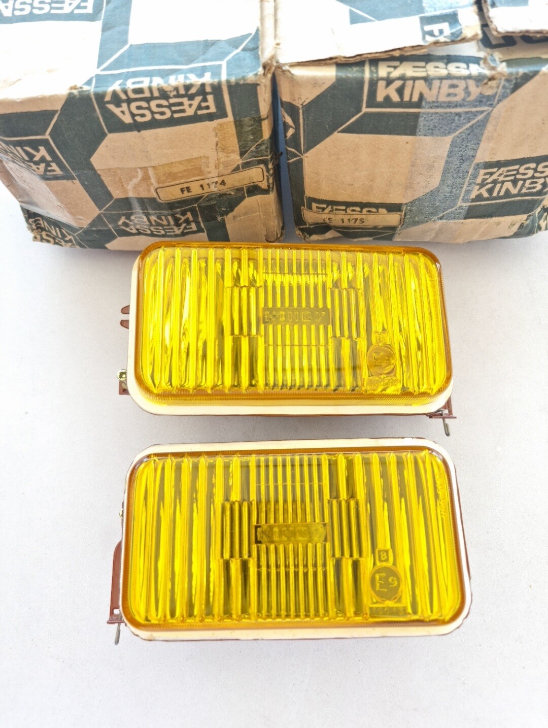 Opticas faros antiniebla amarillos RENAULT 5 TS-TX (kinby)