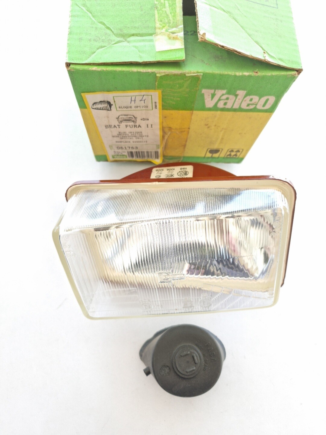Optica faro izquierdo SEAT FURA II (cibie H4)