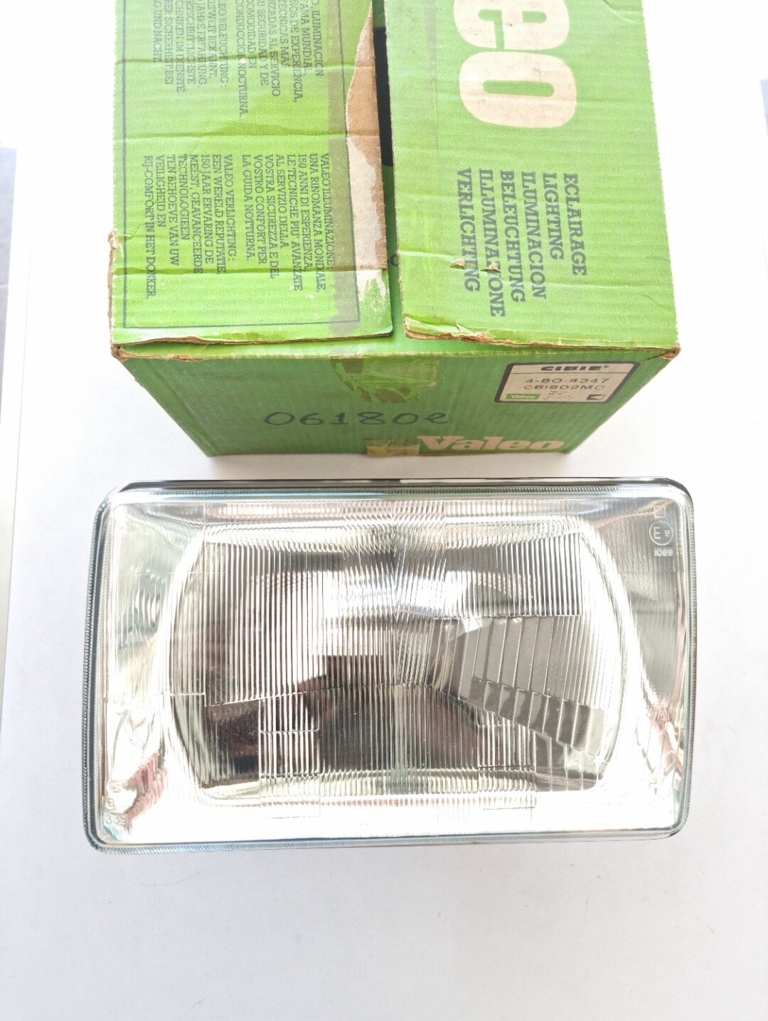 Optica faro delantero izquierdo SEAT 131 SUPERMIRAFIORI.FIAT ARGENTA (cibie-valeo)