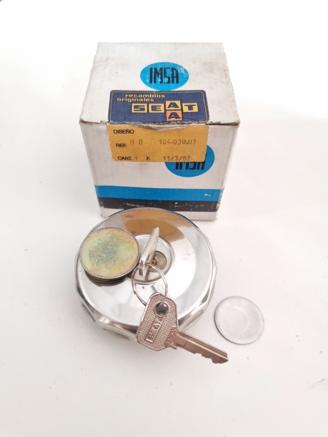 Tapon gasolina SEAT 127 (recambio original)