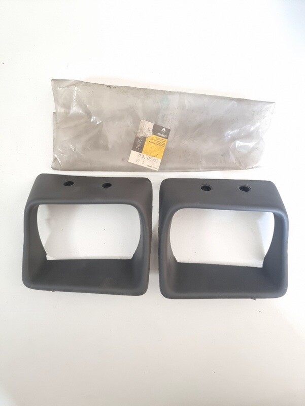 Pareja marcos faros antiniebla RENAULT SUPER 5 (recambio original)