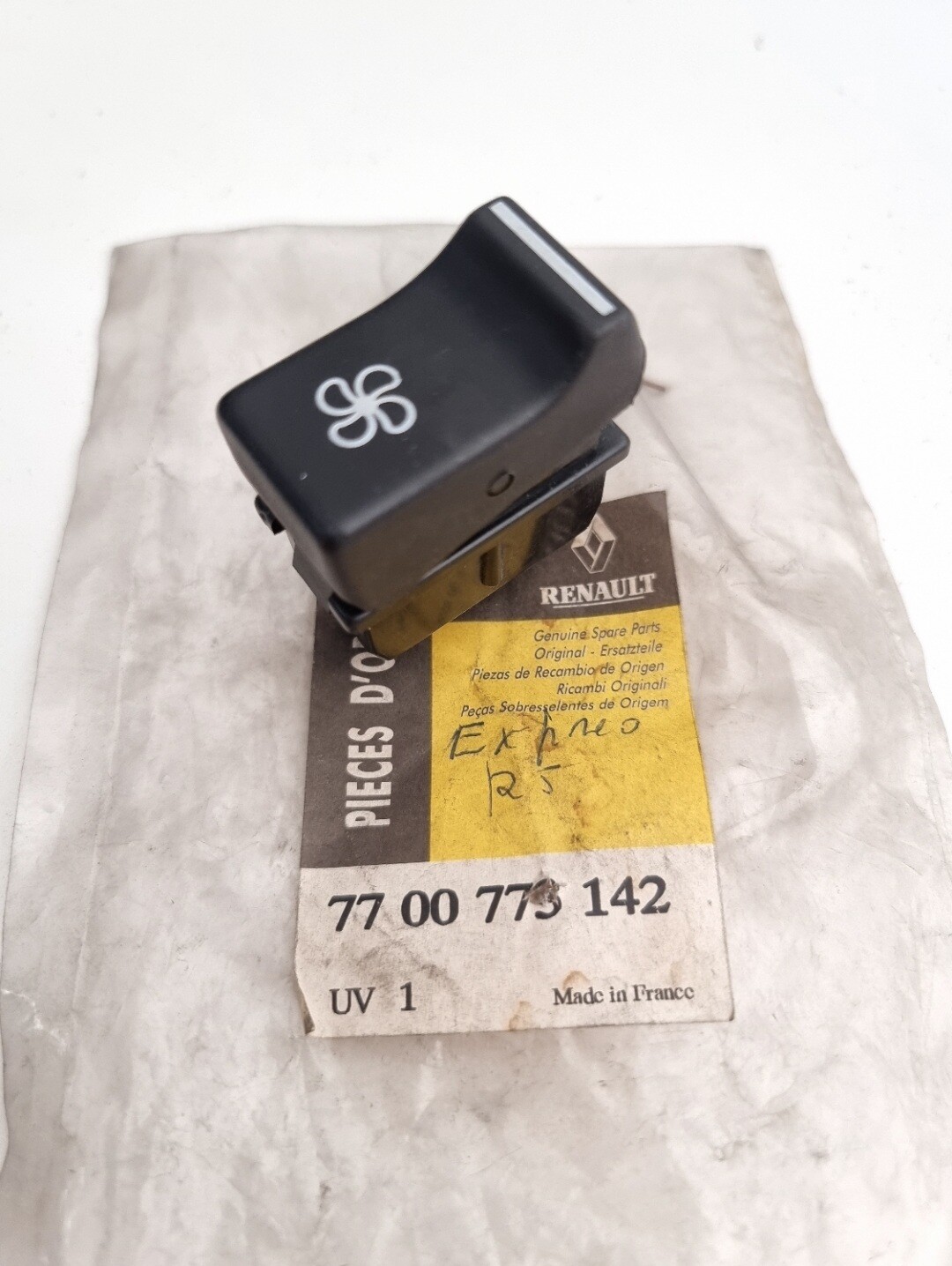 Interruptor ventilador RENAULT SUPER 5.EXPRESS